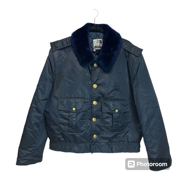 Vintage Horace Tuffy Jac Size 42 R Fire Department Jacket Lined Quilted WPL 7230 - Picture 1 of 15
